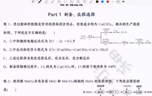 高途吕子正2022届高考化学二轮复习寒春联报班期末锦鲤课更新2讲