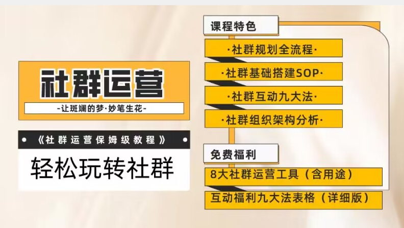 【社群运营】保姆式教程：九大互动法，八款社群运营工具助你轻松玩转社群【揭秘】