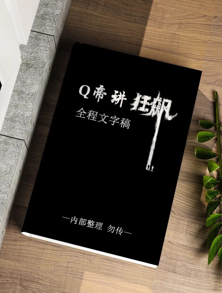 Q 帝讲《狂飙》文字版